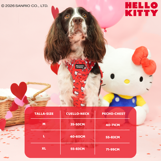 Arnés Todoterreno Hello Kitty Red