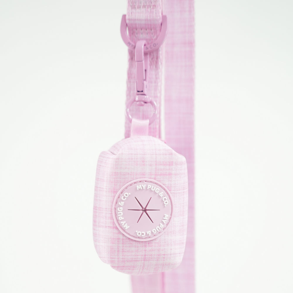 Pink Bloom Bag Holder