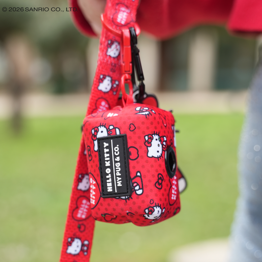 Porta bolsas Hello Kitty Red