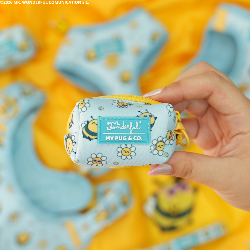 Bees by Mr. Wonderful Poop Bag Holder