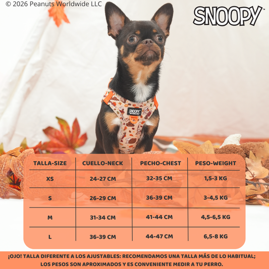 Arnés Body Snoopy™️ Autumn