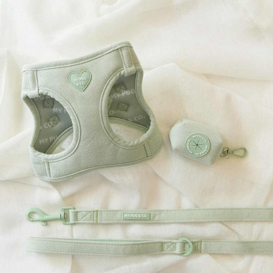 Green Tweed Body Harness Pack