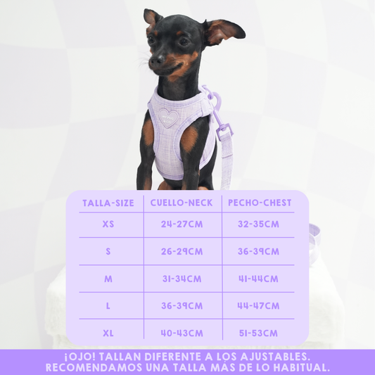 Lilac Lavender Body Harness