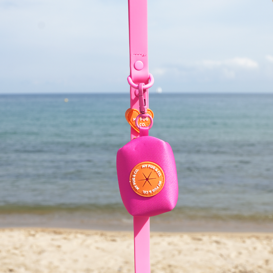 Porta Bolsas Rosa - Naranja