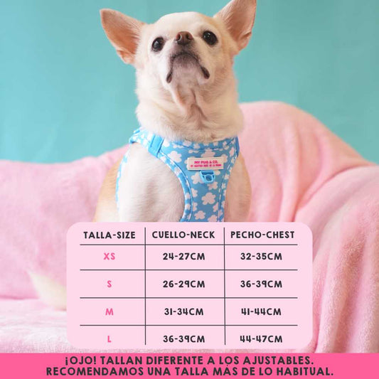 Clouds harness Step-In My Pug & Co by Agatha Ruiz de la Prada