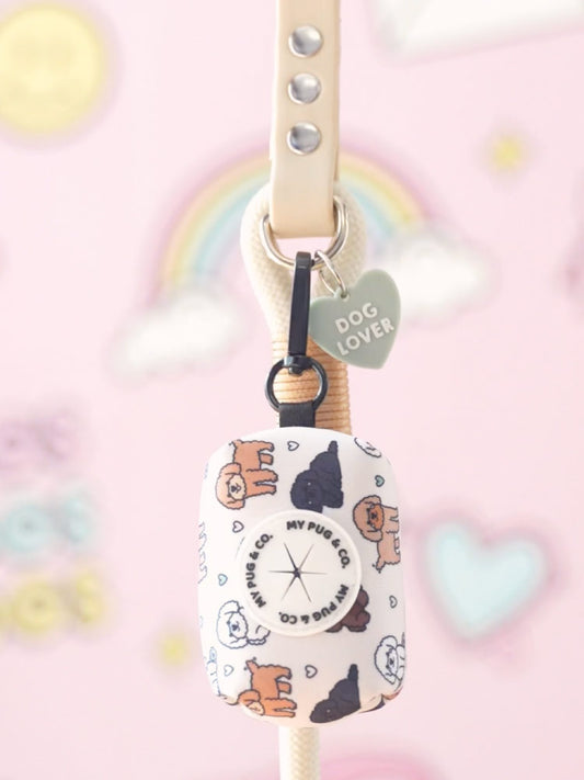 <tc>Poop Bag Holder Poodle</tc>