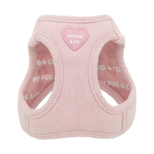 Pink Tweed Body Harness