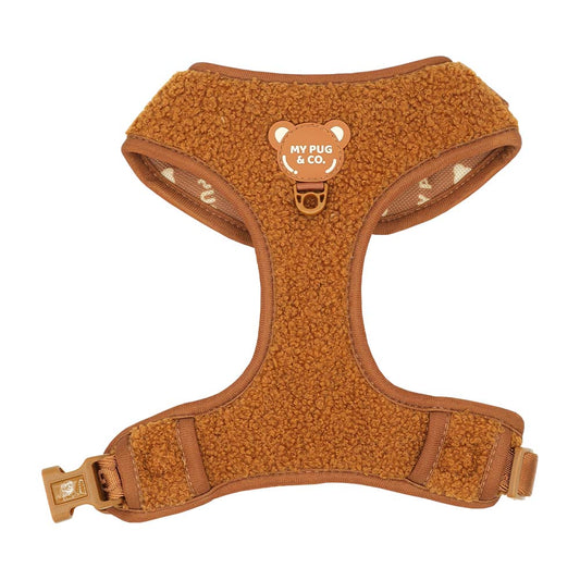 Brown Teddy Adjustable Harness