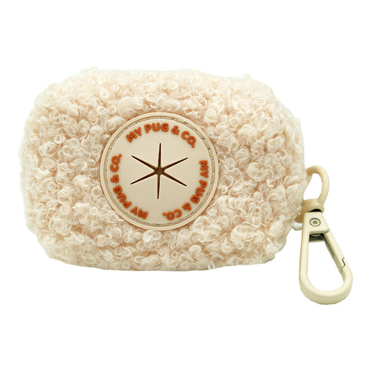 Teddy Cream Bag Holder