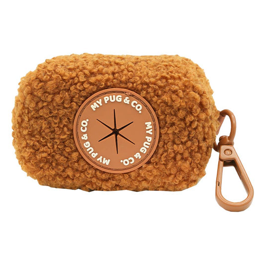 Brown Teddy Bag Holder