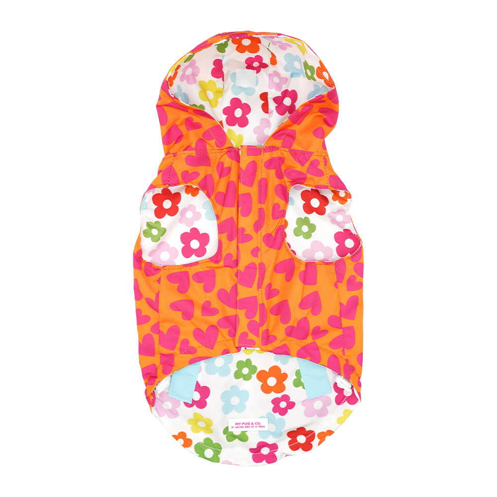 Hearts and Flowers Raincoat by Agatha Ruiz de la Prada