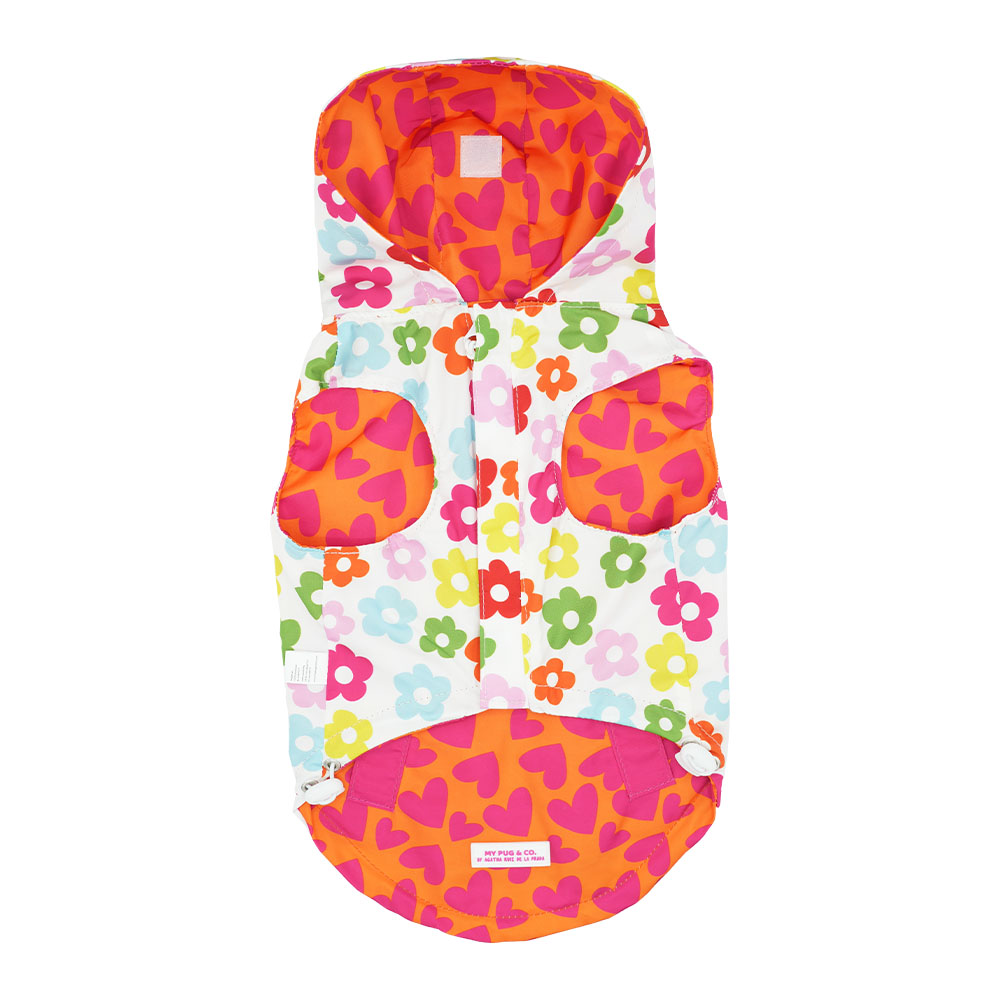 Hearts and Flowers Raincoat by Agatha Ruiz de la Prada