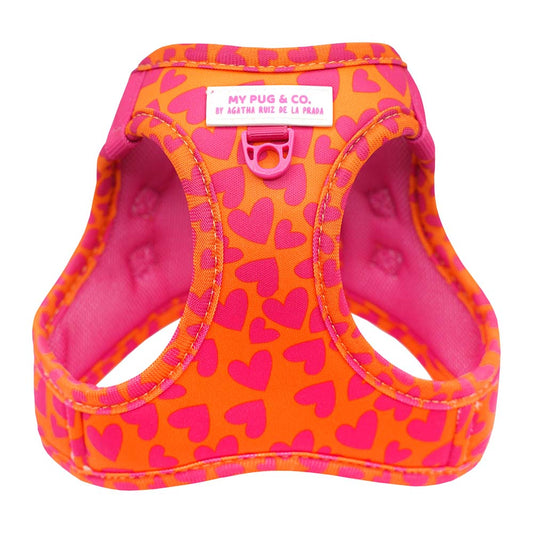 Hearts Harness Step In My Pug & Co by Agatha Ruiz de la Prada