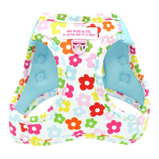 Flowers Harness Step In My Pug & Co by Agatha Ruiz de la Prada