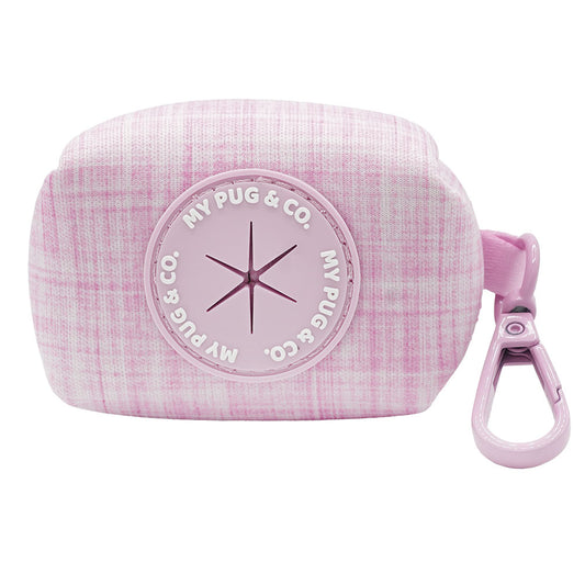 Pink Bloom Bag Holder