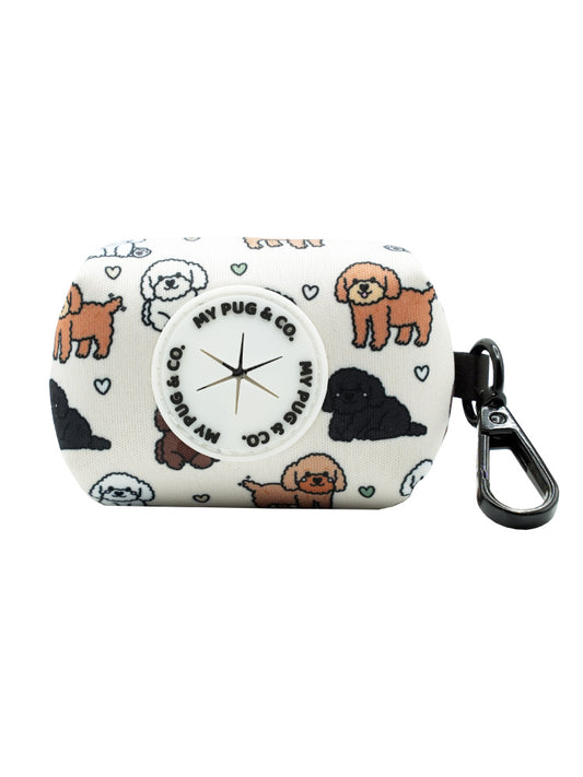 <tc>Poop Bag Holder Poodle</tc>