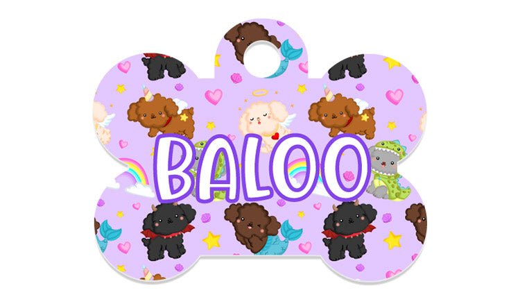 Chapas Hueso - MyPug&Co