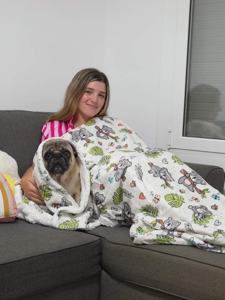 Manta Lazy Koala - MyPug&Co