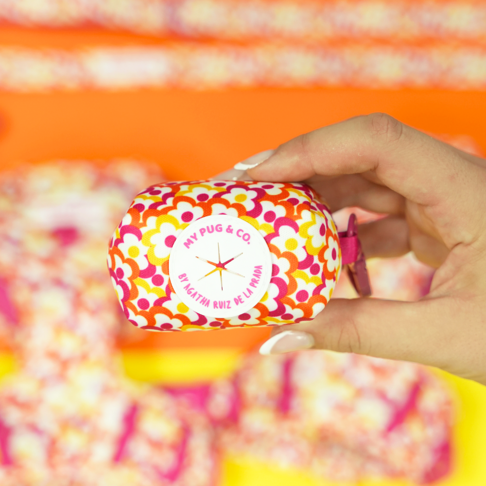 Porta Bolsas Flores Pop by Agatha Ruiz de la Prada