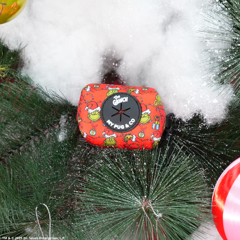 Porta Bolsas The Grinch Rojo