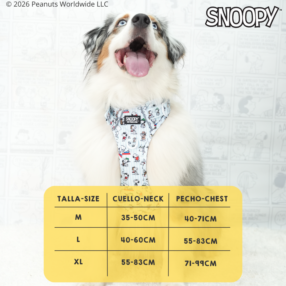 Trail-Hundegeschirr Many Faces von Snoopy™️
