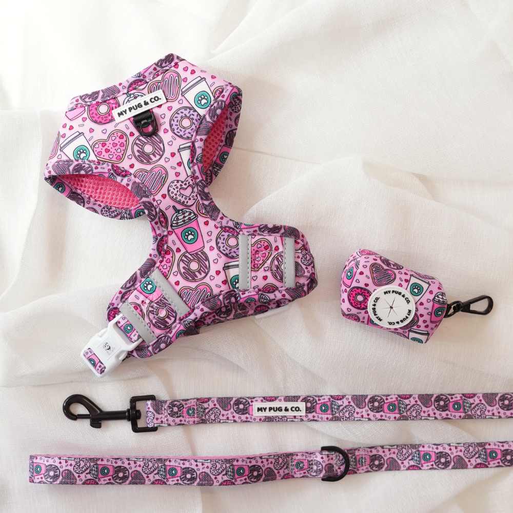 Pack Arnés Ajustable Dogpuccino