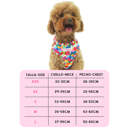 Arnés Ajustable Corazones Pop by Agatha Ruiz de la Prada