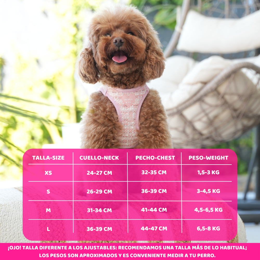 Pink Chic Step-In Harness
