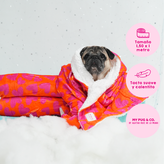 Hearts Blanket by Agatha Ruiz de la Prada