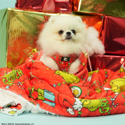 Manta The Grinch Rojo