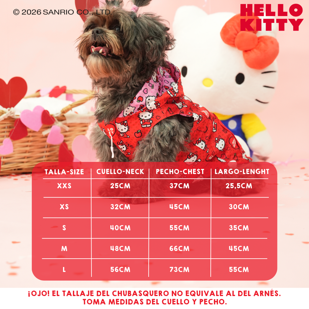 Chubasquero Hello Kitty