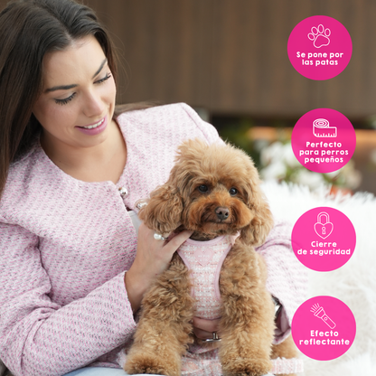 Pink Chic Step-In Harness