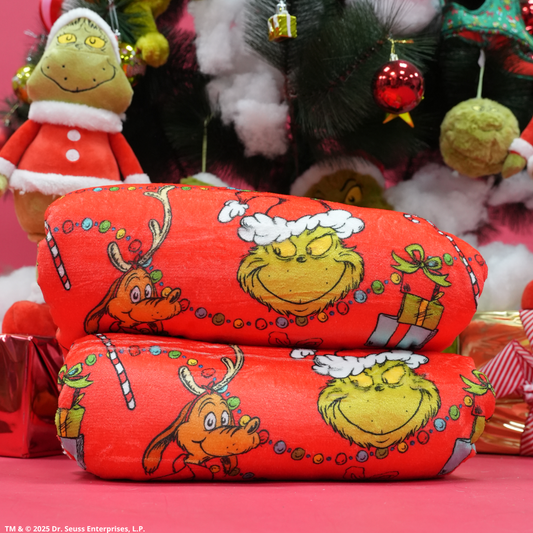 Manta The Grinch Rojo