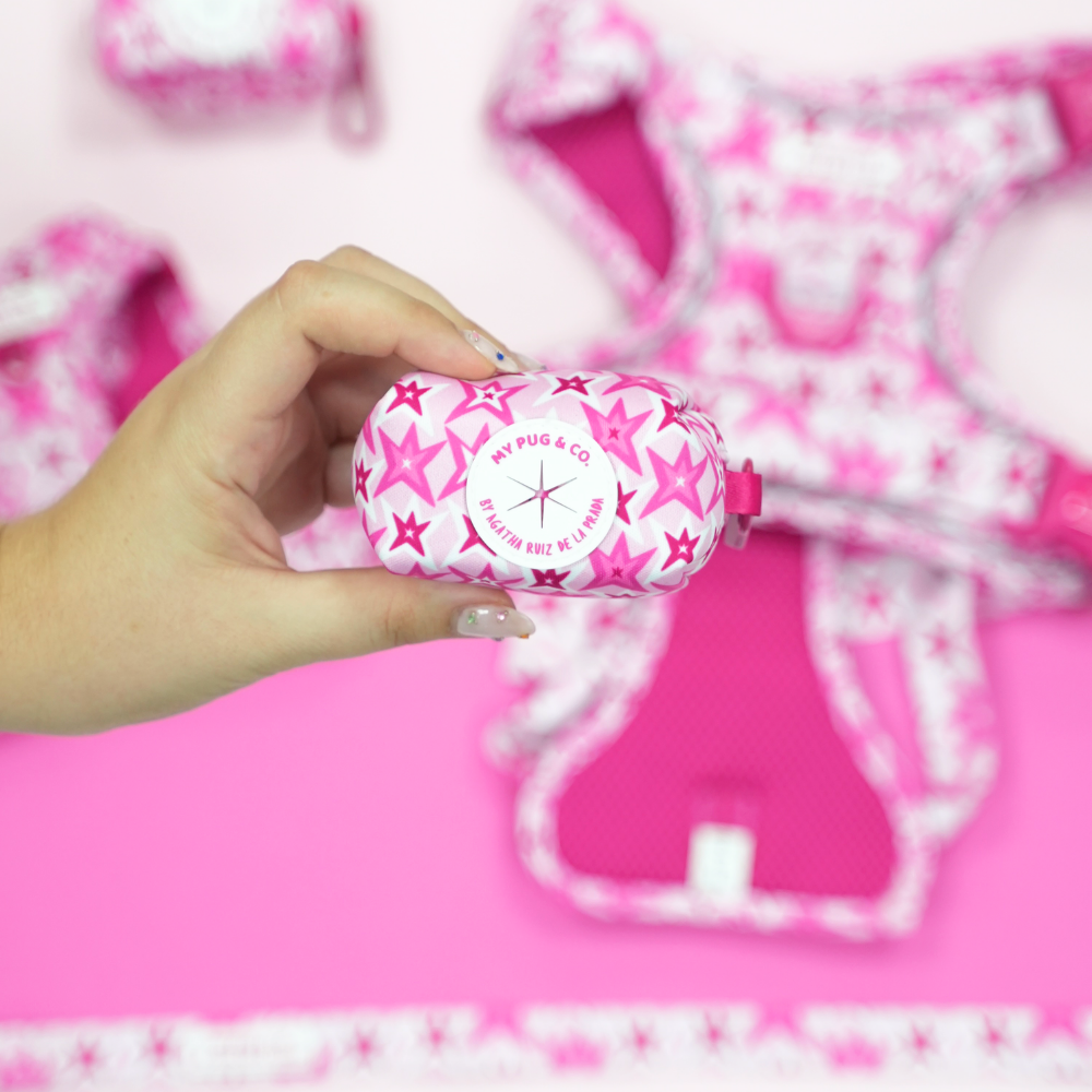 Porta Bolsas Pink Stars by Agatha Ruiz de la Prada