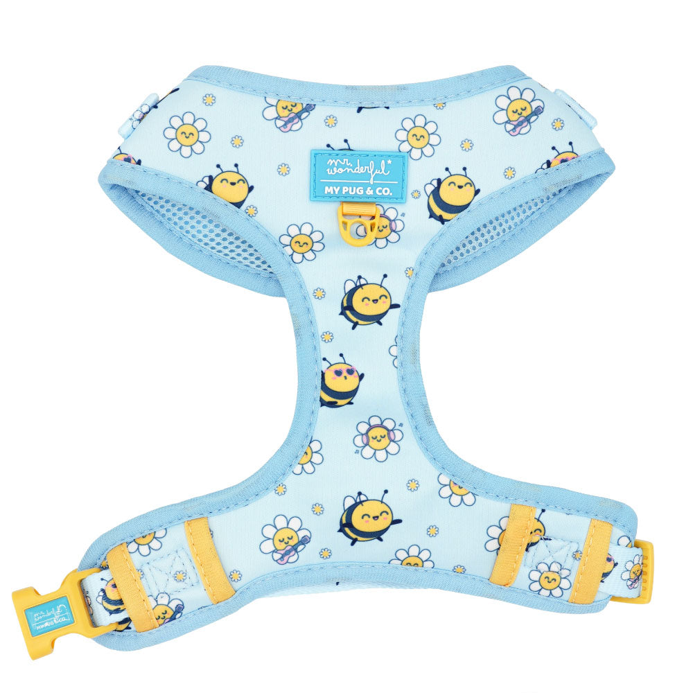 Bees Adjustable Harness By Mr. Wonderful Leash