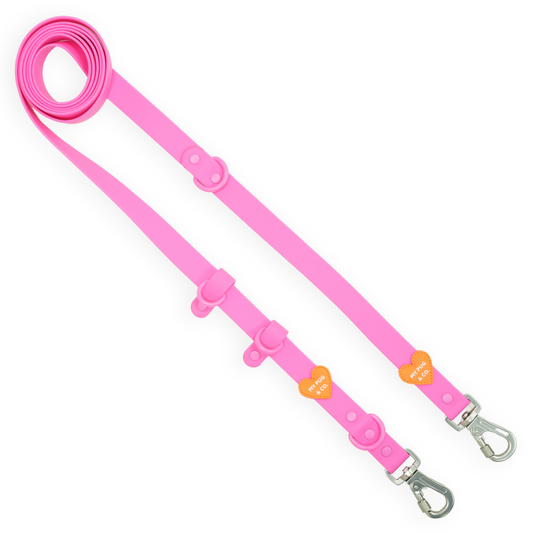 Handsfree Waterproof Leash - Pink