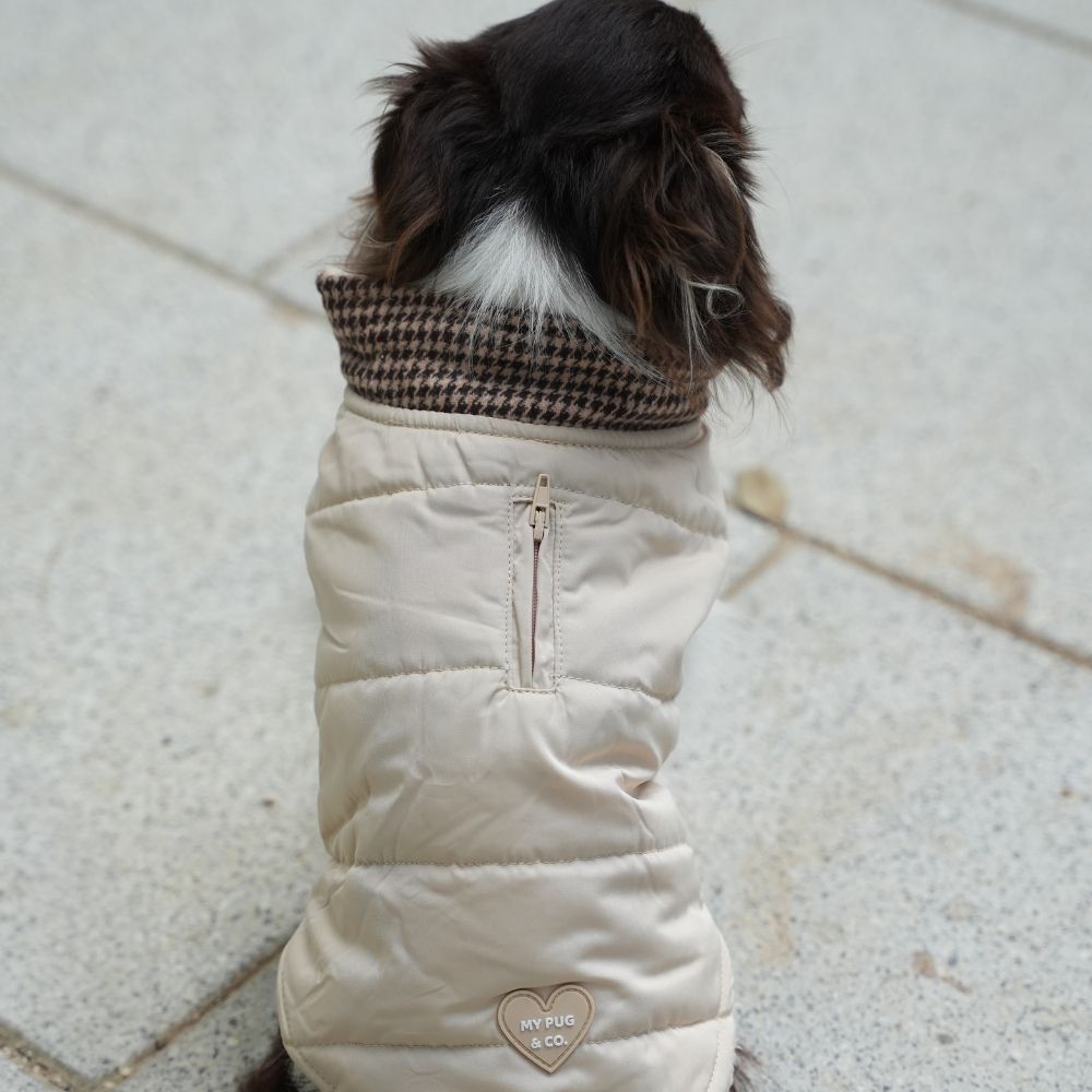 Abrigo Pata de Gallo para perros de My Pug & Co