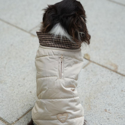 Abrigo Pata de Gallo para perros de My Pug & Co