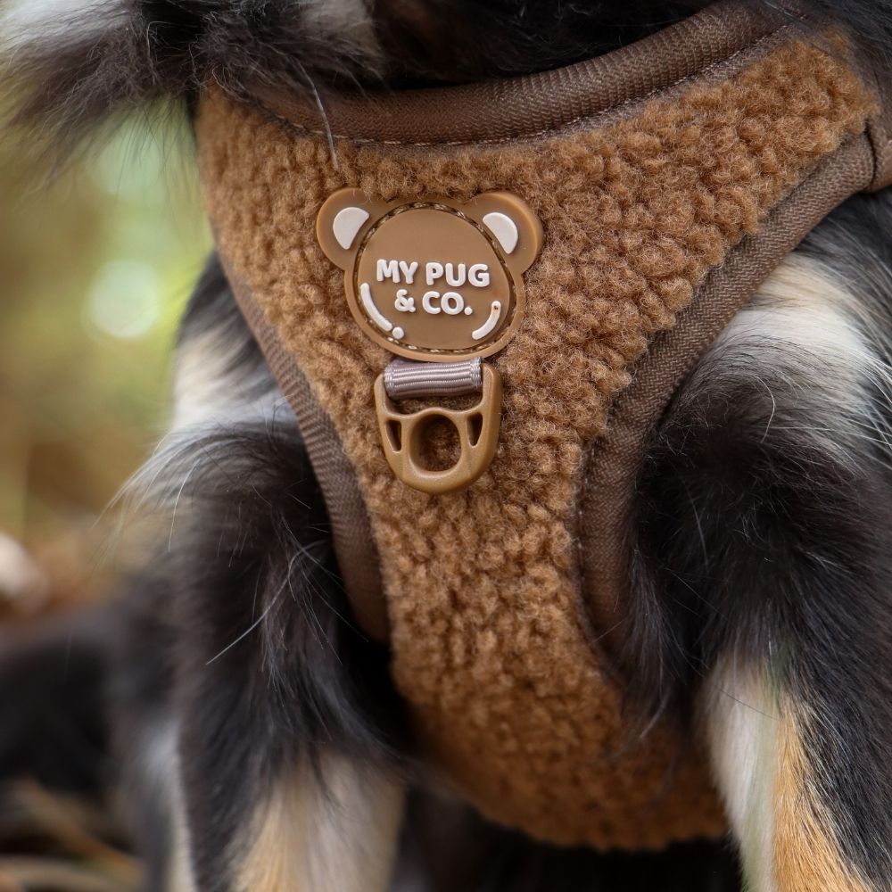 Arnés body Cappuccino para perros de My Pug & Co