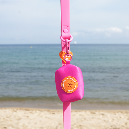 Taschenhalter in Rosa und Orange