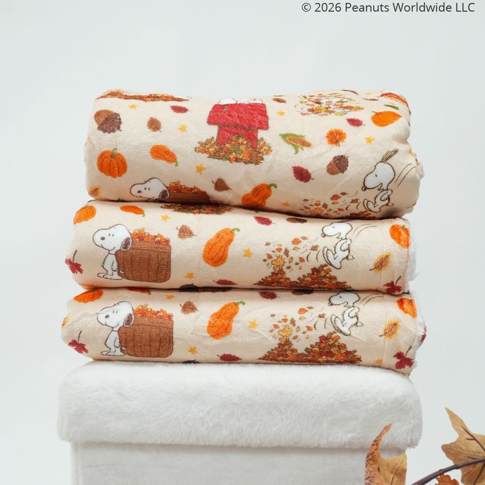 Coperta per cani Snoopy Autumn - My Pug & Co