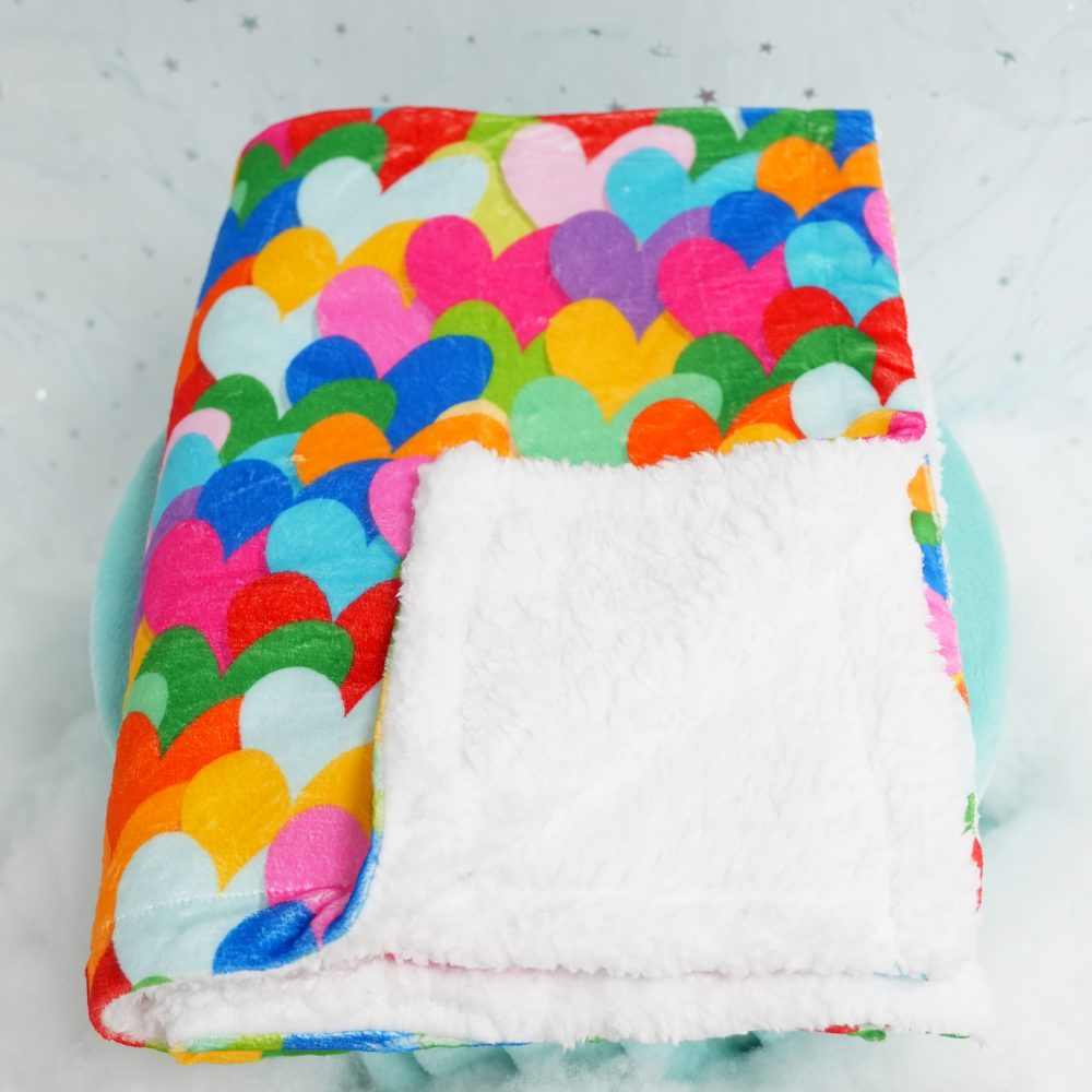 Manta Corazones Pop by Agatha Ruiz de la Prada