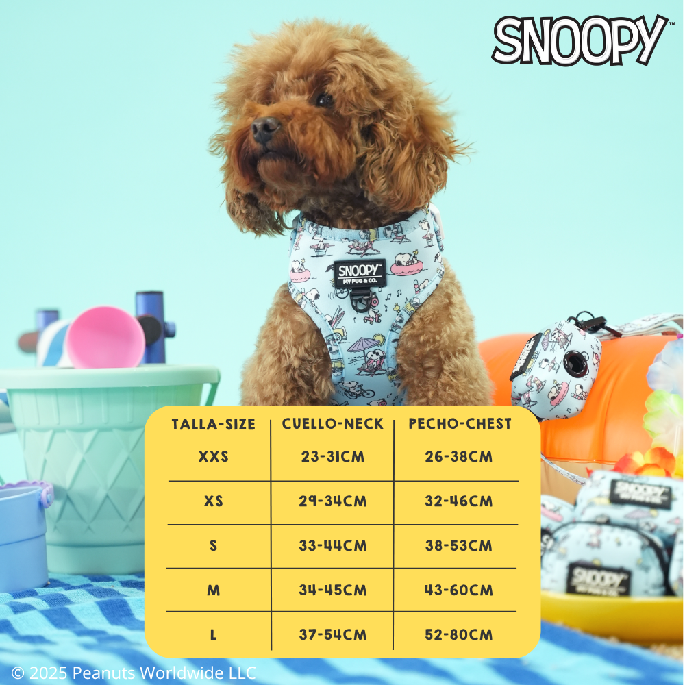 Arnés Ajustable Snoopy™️ Beach