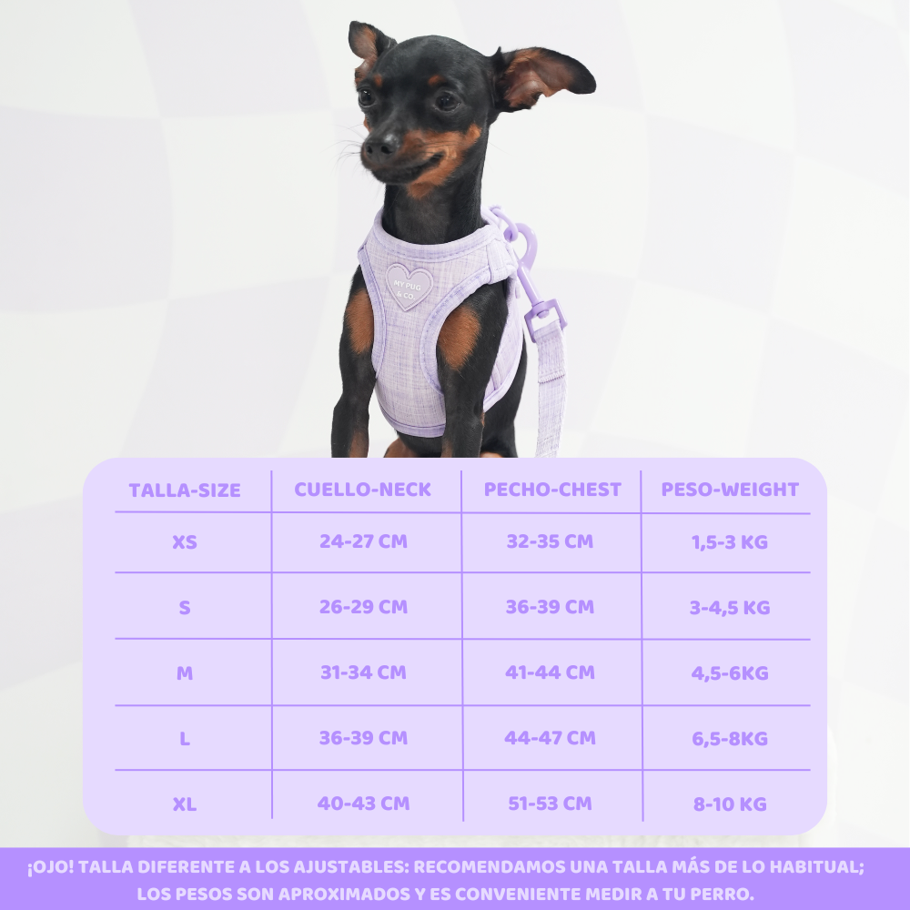 Lilac Lavender Body Harness