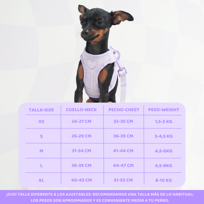 Lilac Lavender Body Harness