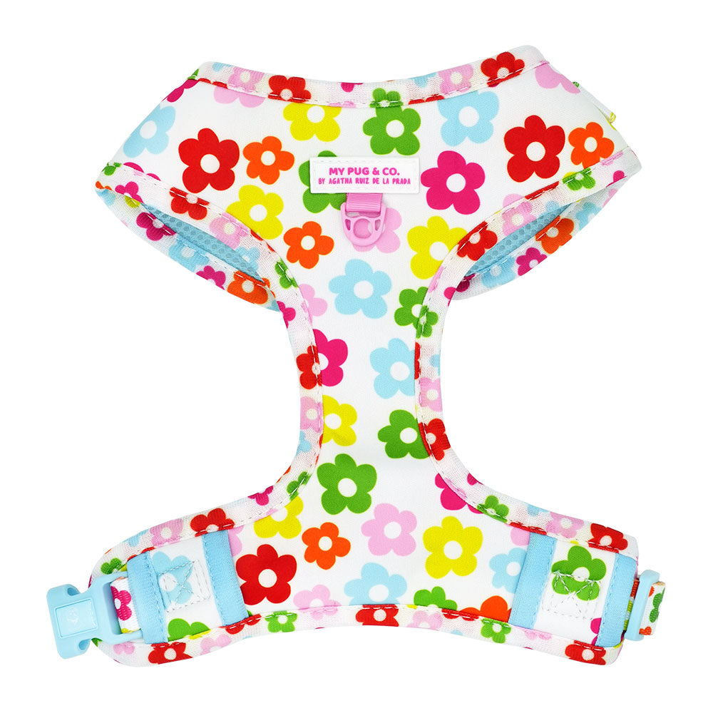 Arnés Ajustable Flores My Pug & Co by Agatha Ruiz de la Prada