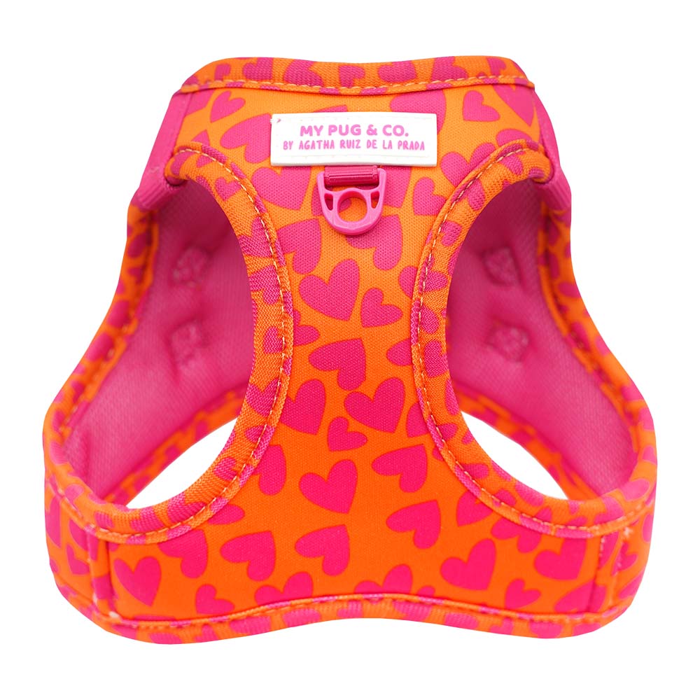 Arnés Body Corazones My Pug & Co by Agatha Ruiz de la Prada