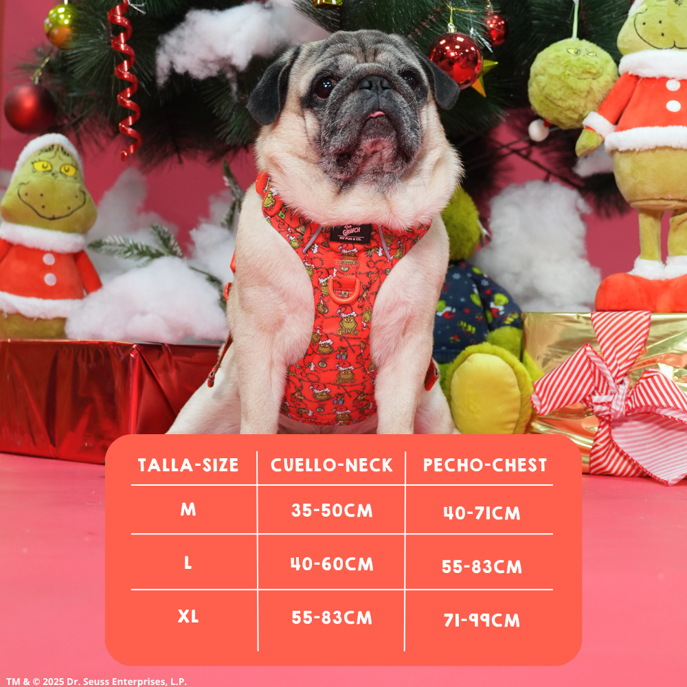 Arnés Todoterreno The Grinch Rojo