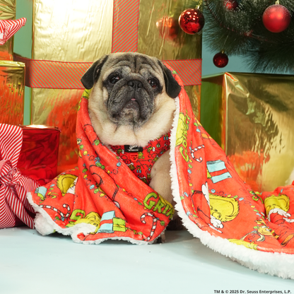 Manta The Grinch Rojo