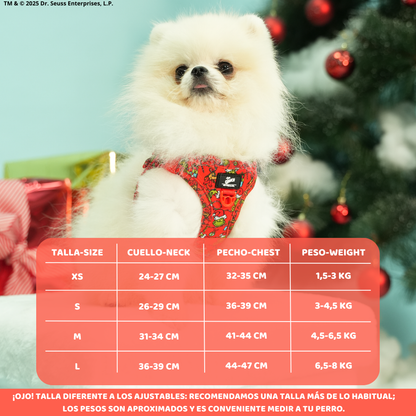 Red Grinch Body Harness